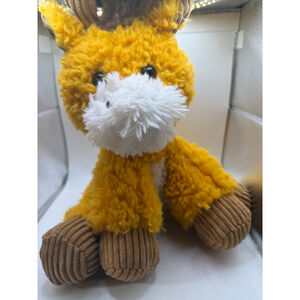Baby Fiesta Yellow & Brown Giraffe Stuffed Animal One Size
